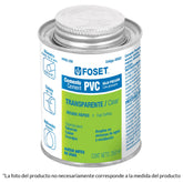 @cemento pvc 500ml (17oz) transparente foset